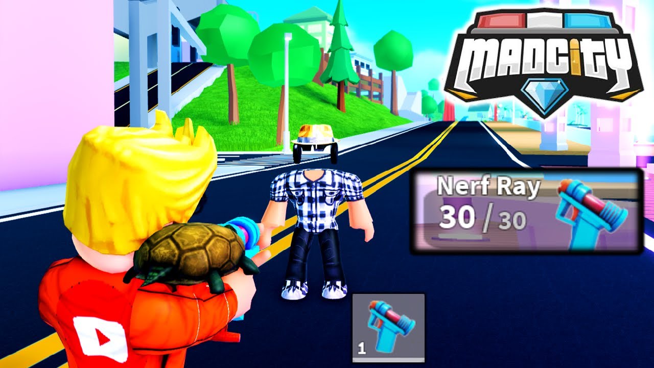 Mad City: How to get the Nerf Ray for FREE