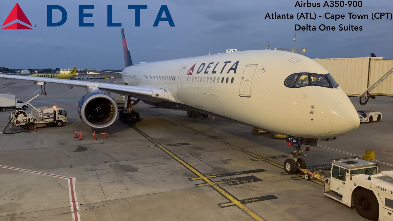 [4K] TRIP REPORT | Delta Air Lines (Delta One) | Airbus A350-900 | Atlanta (ATL) - Cape Town (CPT)