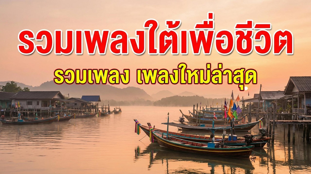 ✨อัปเดตเพลงใหม่! 2026 (ล่าสุด) | รวมเพลงใต้-เพื่อชีวิต ฟังไม่สะดุด (No Ads)