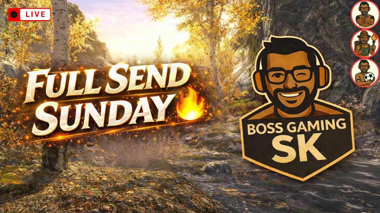 🔴 LIVE: 😜SUNDAY FUN-DAY😜 |⚡FULL SEND GAMING MADNESS🎮 – 5700X3D + 4060 8gb