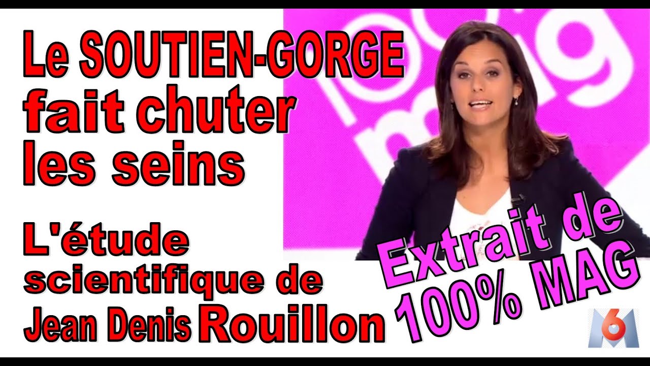 100% Mag Et si c'&eacute;tait mieux sans soutif ?  Extrait: Le soutien gorge fait chuter les seins.