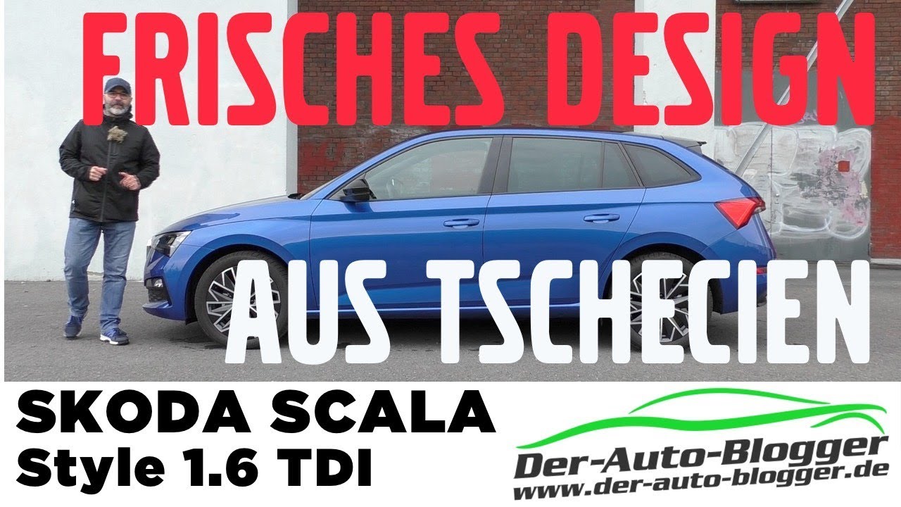Skoda Scala - Frisches Design bei Skoda -  Test, Review und Fahrbericht / Testdrive