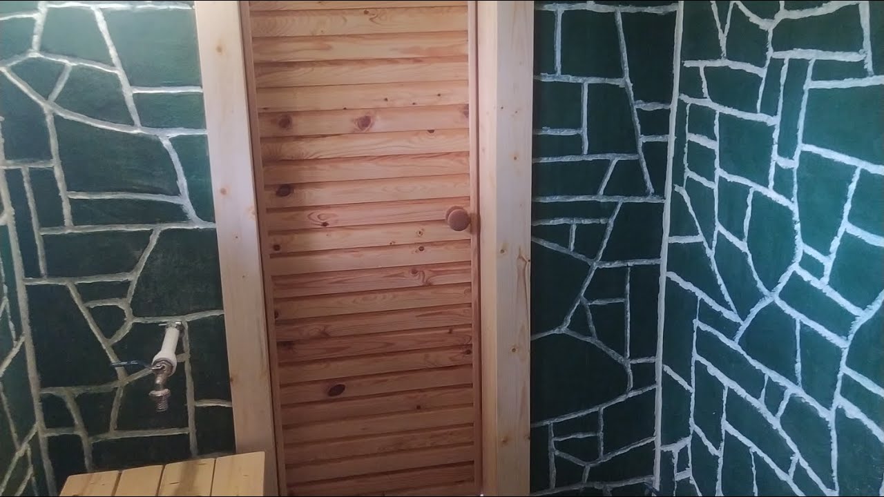 Закончил строительство бани из опилкобетона,  три разных способа внутренней отделки бани.