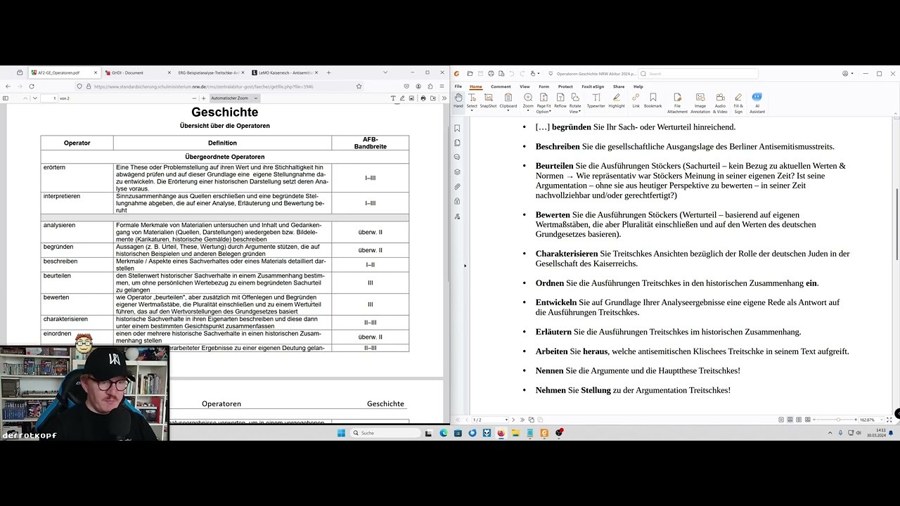 Abitur 2025 NRW Geschichte: Operatoren an Beispielen einfach erklärt!