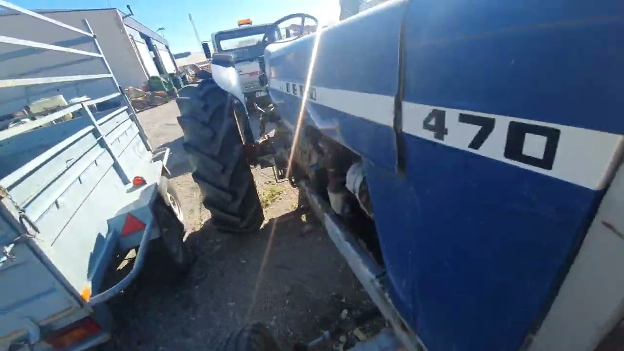 1977 Ebro 470 3.9 Litre 4-Cyl Diesel Tractor (70 HP)