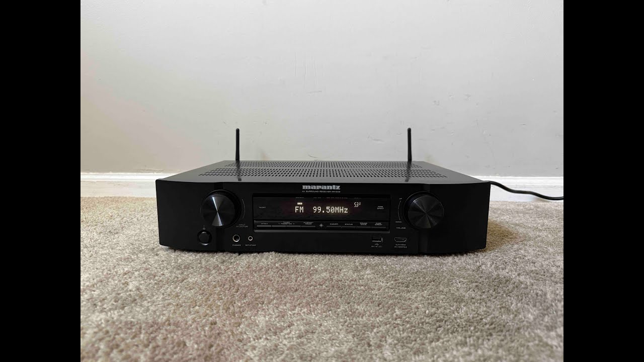 Marantz NR1509 5.2 HDMI 4K Ultra HD WiFi Bluetooth Home Theater Surround Receiver