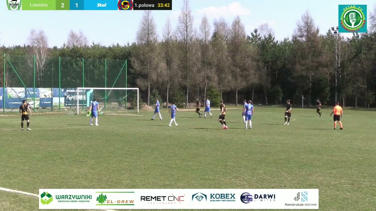 ŁKS Łowisko - STAL Nowa Dęba 3:2 - skrót meczu. Stalowowolska klasa okręgowa 22 marca 2025 r.