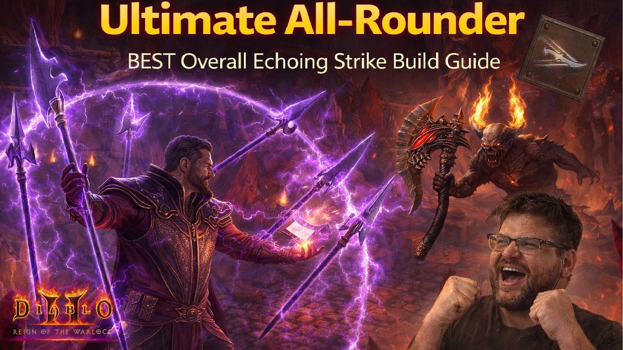 Ultimate In-Depth Echoing Strike Build Guide - Obsession IS BIS - D2R Warlock - Gear, Skills, Stats