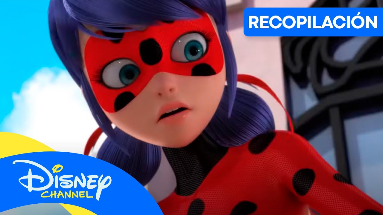 LAS AVENTURAS DE LADYBUG: El malvado Félix 😈 | RECOPILACIÓN | @disneychannelES