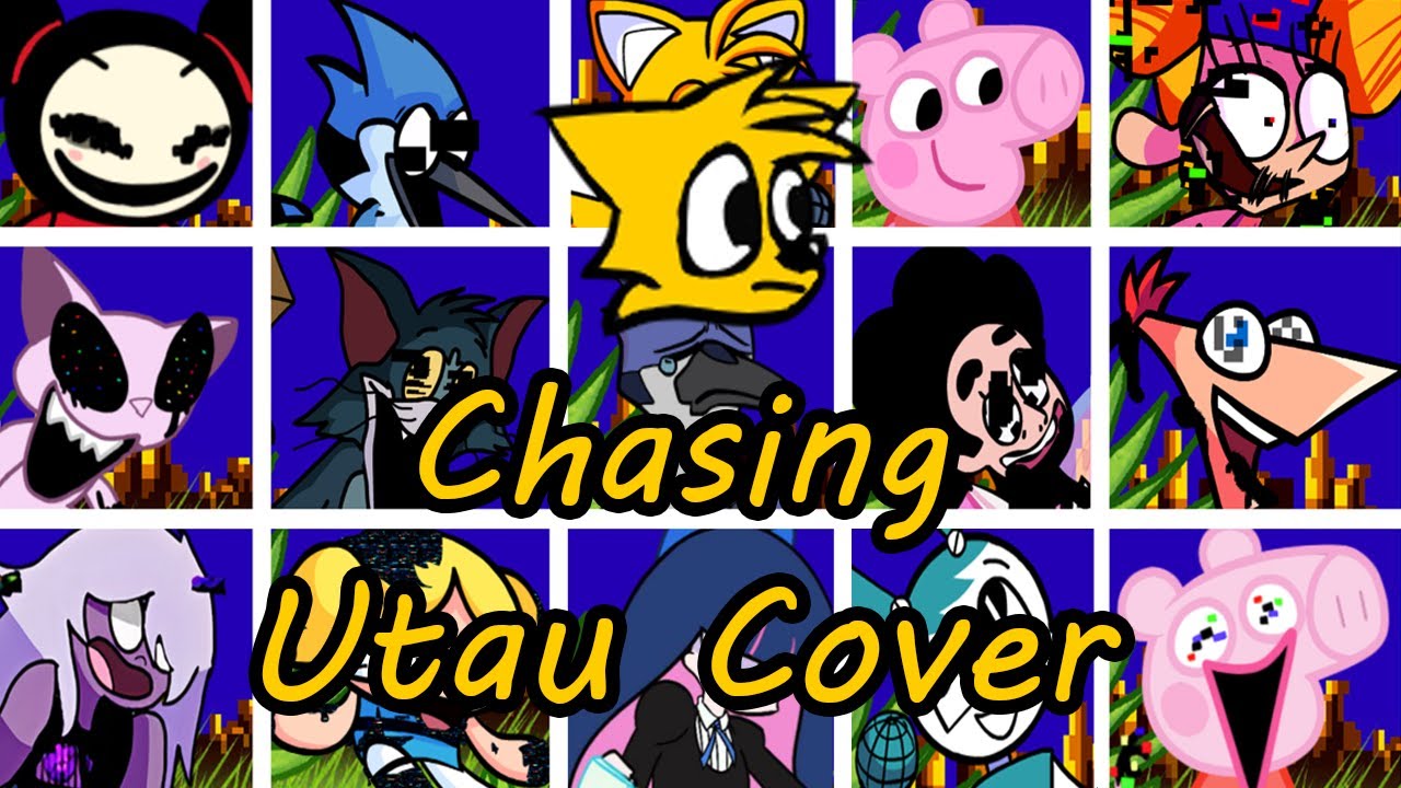 Chasing but Every Turn a Different Character Sings it (FNF Chasing but Everyone Sing) - [UTAU Cover]