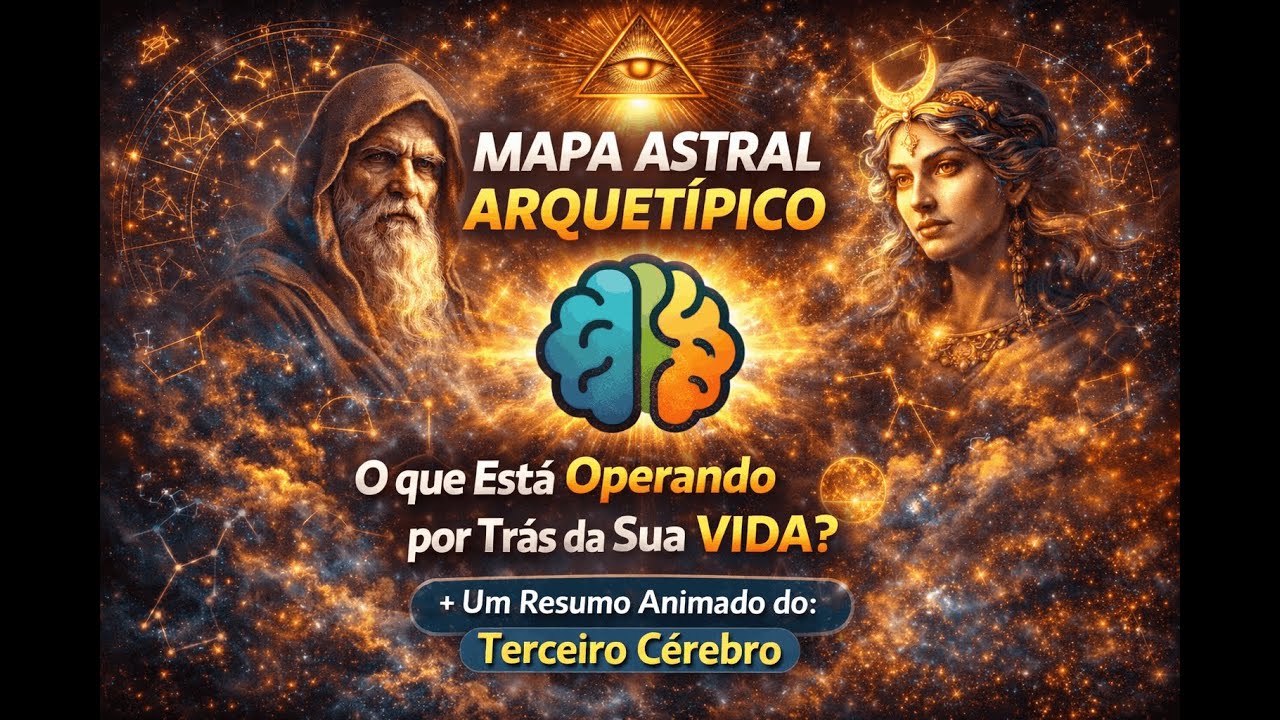O Mapa Astral Arquetípico | Number One | Resumo Animado | Terceiro Cérebro