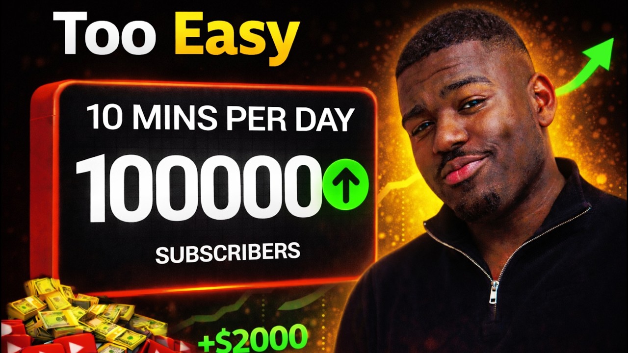 Best Mindset to get 100k youtube subs in 2026