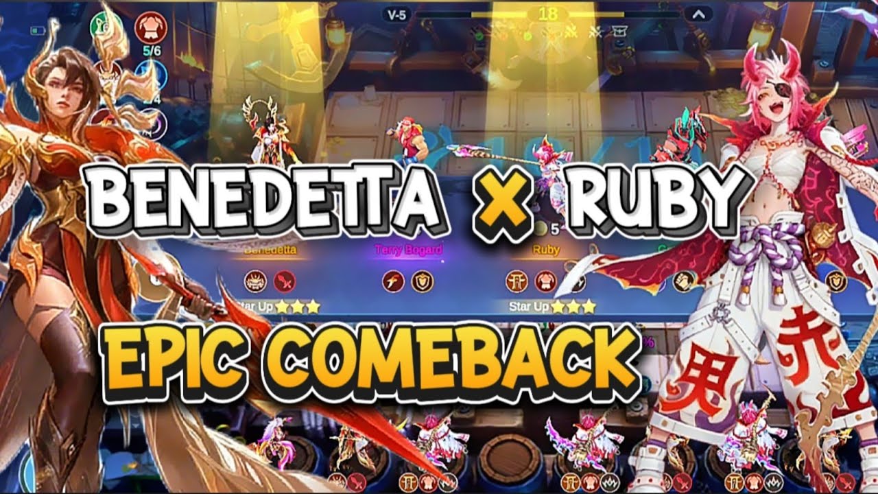 DUET BENEDETTA X RUBY B3 COMEBACK IS REAL? | Magic Chess GoGo Season 5