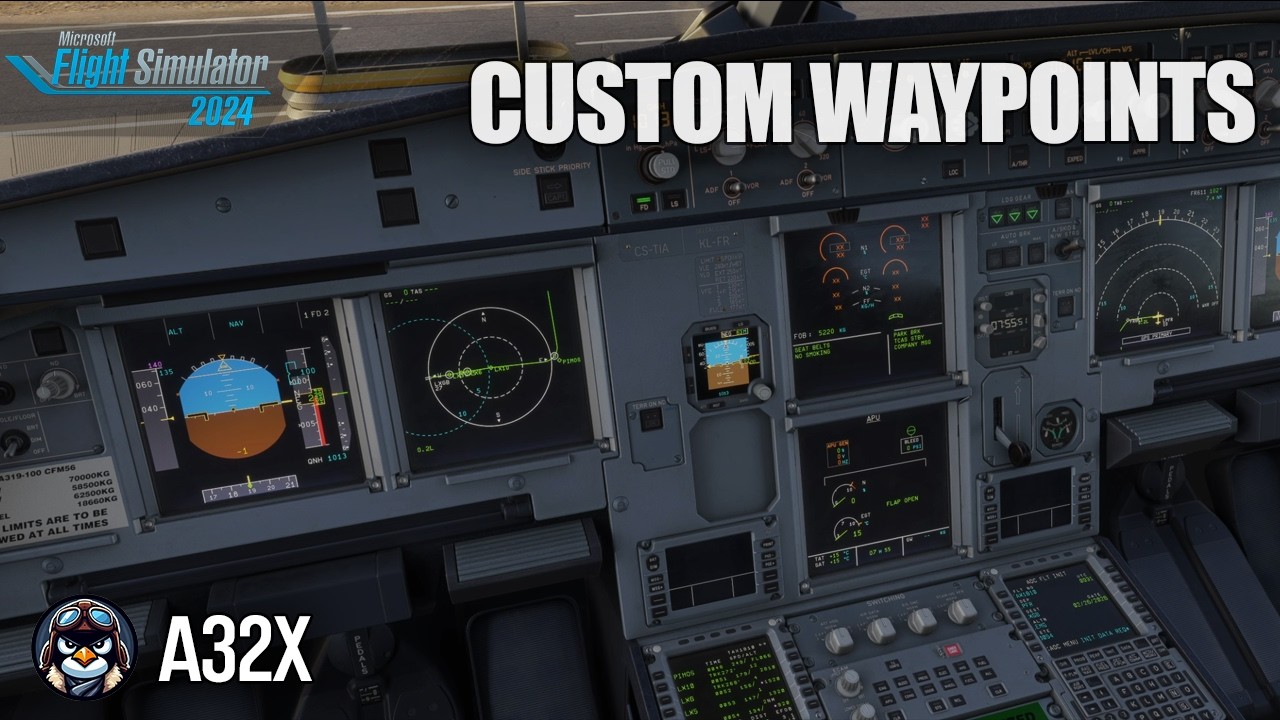 A320 Custom Waypoints Explained | FS24