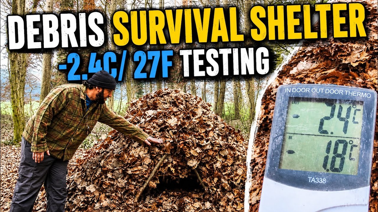 Debris Hut Shelter - An effective survival shelter