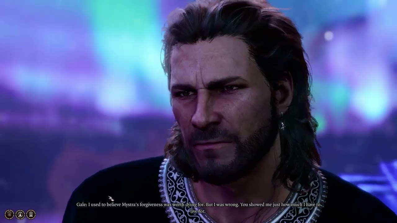 Gale Romance Scene (Convincing Him He's Enough) - Baldur's Gate 3