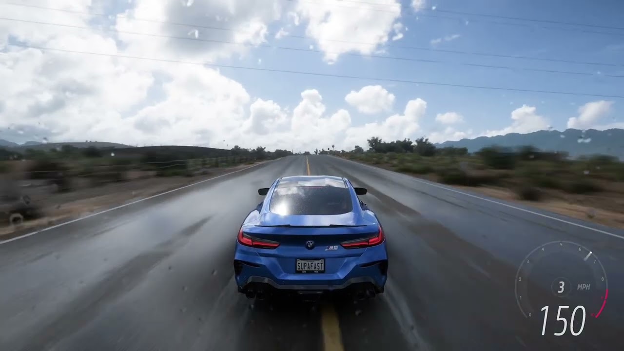 PURE DRIVING AND CAR SOUNDS!! BMW M8 competition 