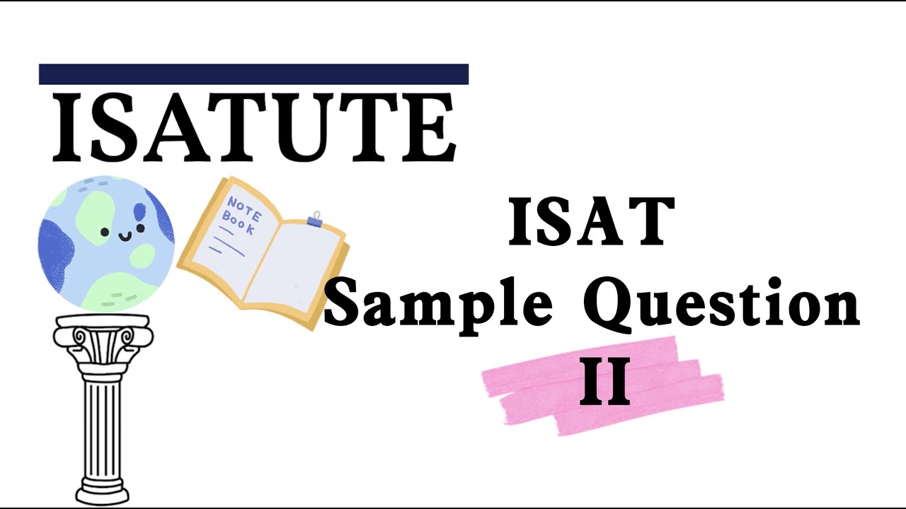 ISAT Free Sample Questions - ISATUTE Question 2