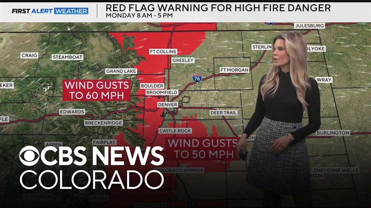 Warm, sunny with record breaking temperatures for Denver