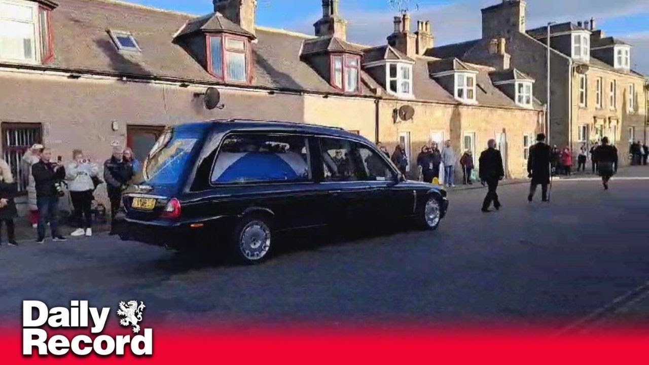 Emotional farewell to Alex Salmond after private funeral in Scots village
