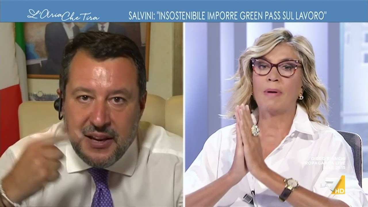 Matteo Salvini contro Luciana Lamorgese: 