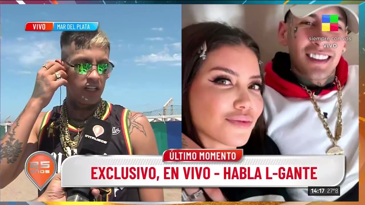 L-Gante habló a fondo de su separación de Wanda Nara en Intrusos