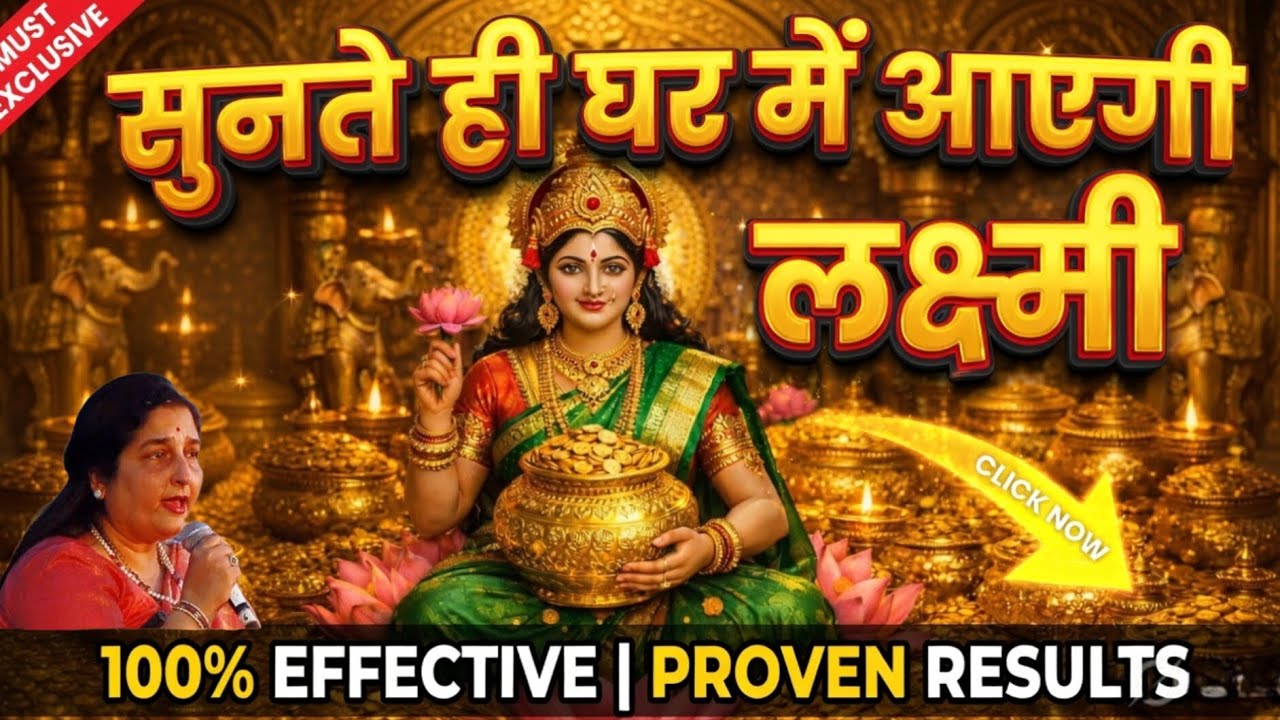 ओम जय Laxmi माता 🙏 | सुनते ही घर में बरसेगी लक्ष्मी कृपा | Lakshmi Bhajan 2026 #maa 