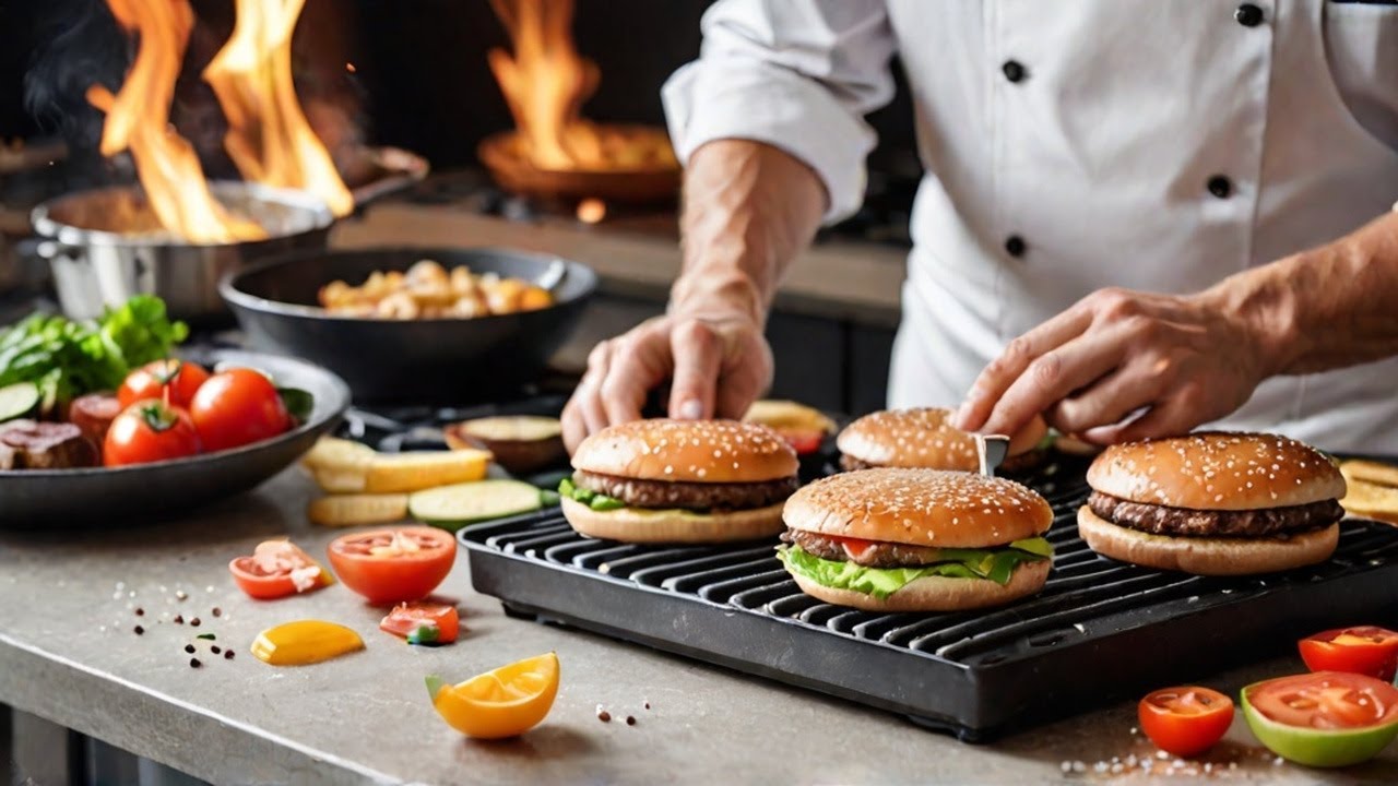 HAMBURGUER Shop From Scratch on Day One