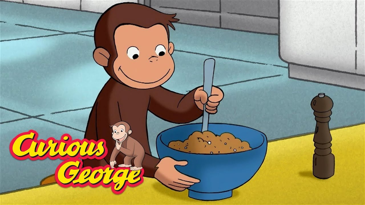 George Makes the Best Burger! 🐵 Curious George 🐵 Kids Cartoon 🐵 Kids Movies