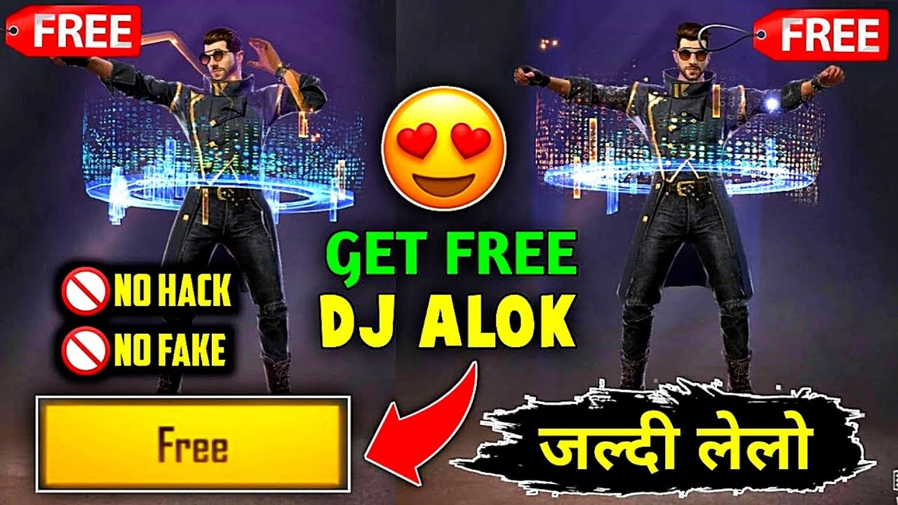 How To Get Dj Alok Character In Free || Get Dj Alok Character In Free Fire For Free Giveaway 2020