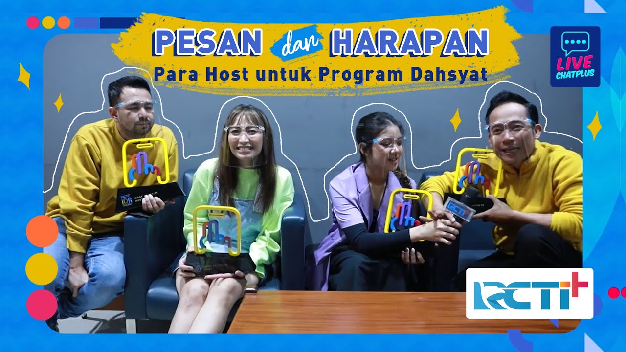 PESAN DAN HARAPAN PARA HOST UNTUK PROGRAM DAHSYAT