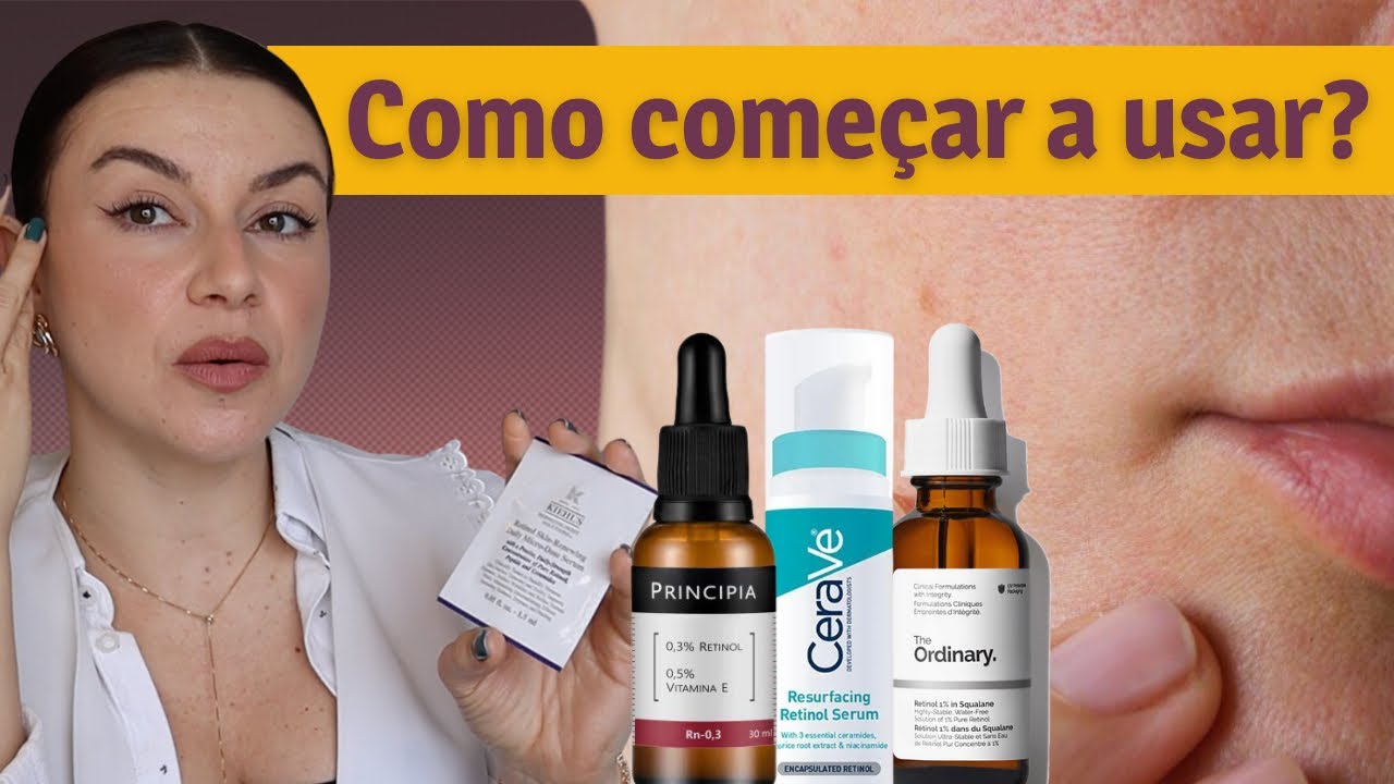 Como usar o retinol na skincare?