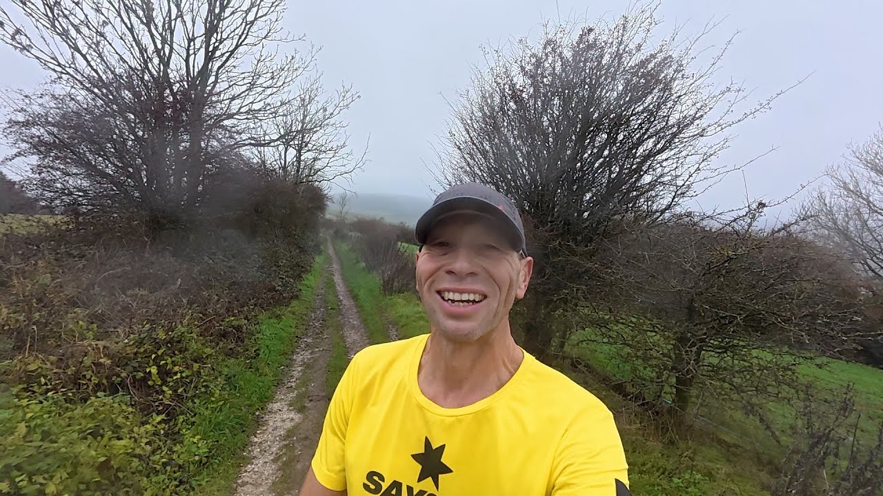 This week a 22k faster session on the trails and hills,