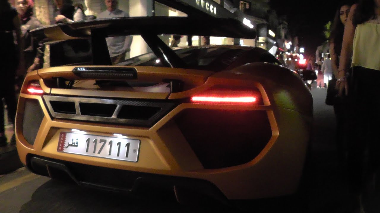 Arab Supercar Invasion Begins in Puerto Banus, Marbella | incl FAB Design 12C | 458 Speciale