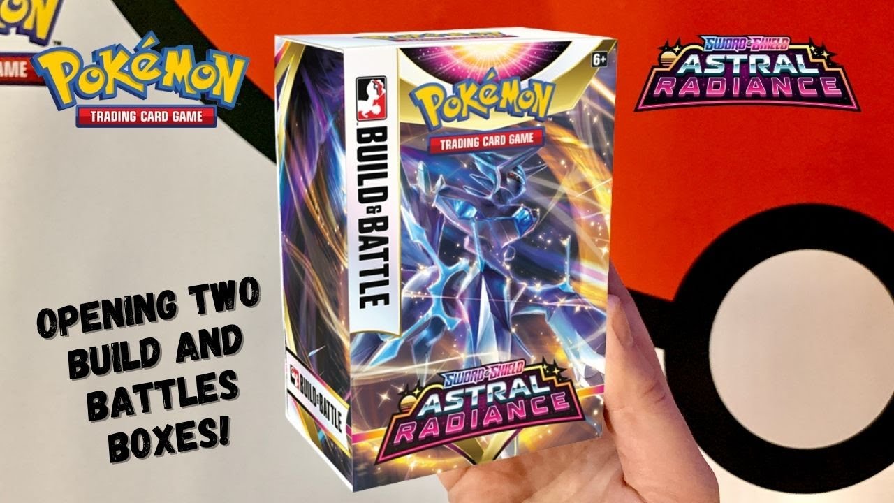 *ASTRAL RADIANCE PRE-RELEASE* Opening TWO Pokemon Astral Radiance Build and Battle Boxes!