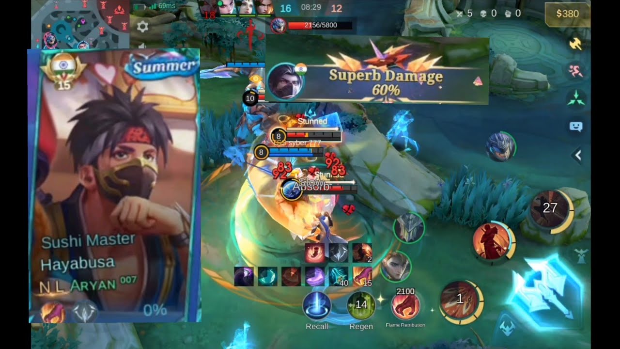 It's new season soo i decided to solo push then this happens........||  HAYABUSA || MLBB