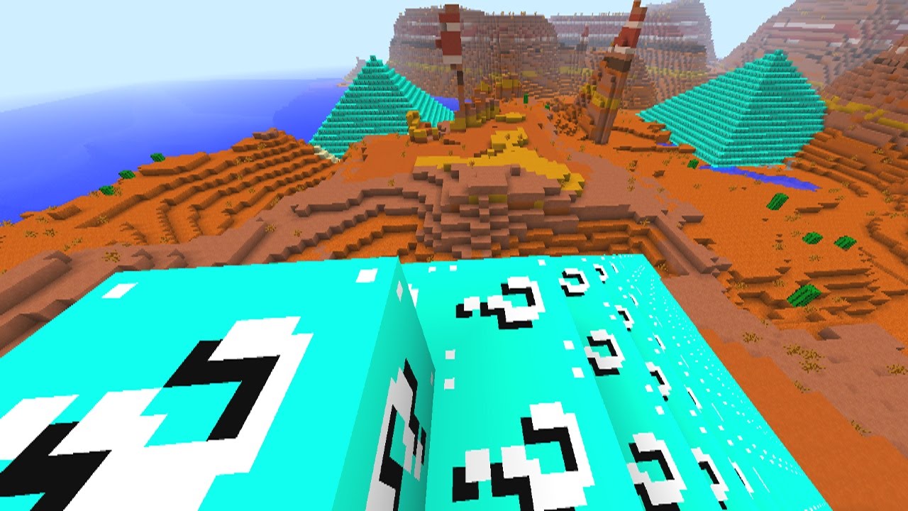 Minecraft LUCKY BLOCK PYRAMID DEFENSE #1 с The Pack (мод Minecraft Lucky Block)
