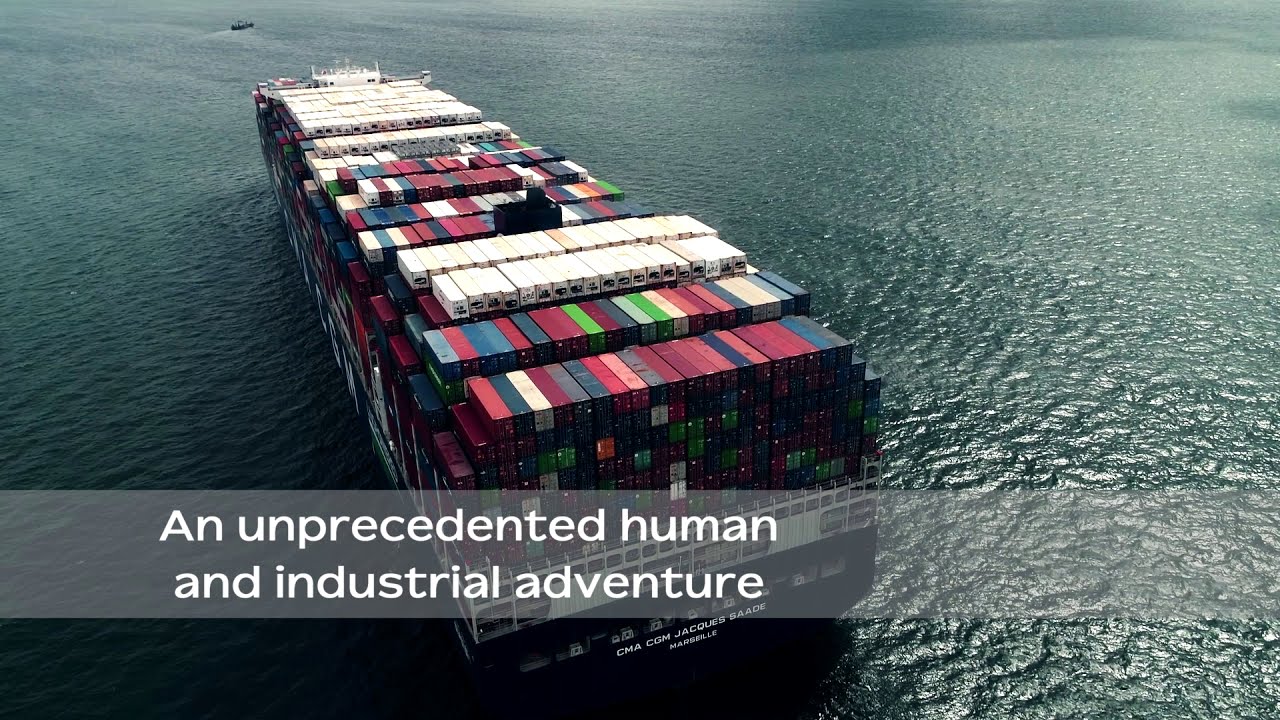 [TEASER] Shipyard XXL : the largest French container ship powered by Liquefied Natural Gas
