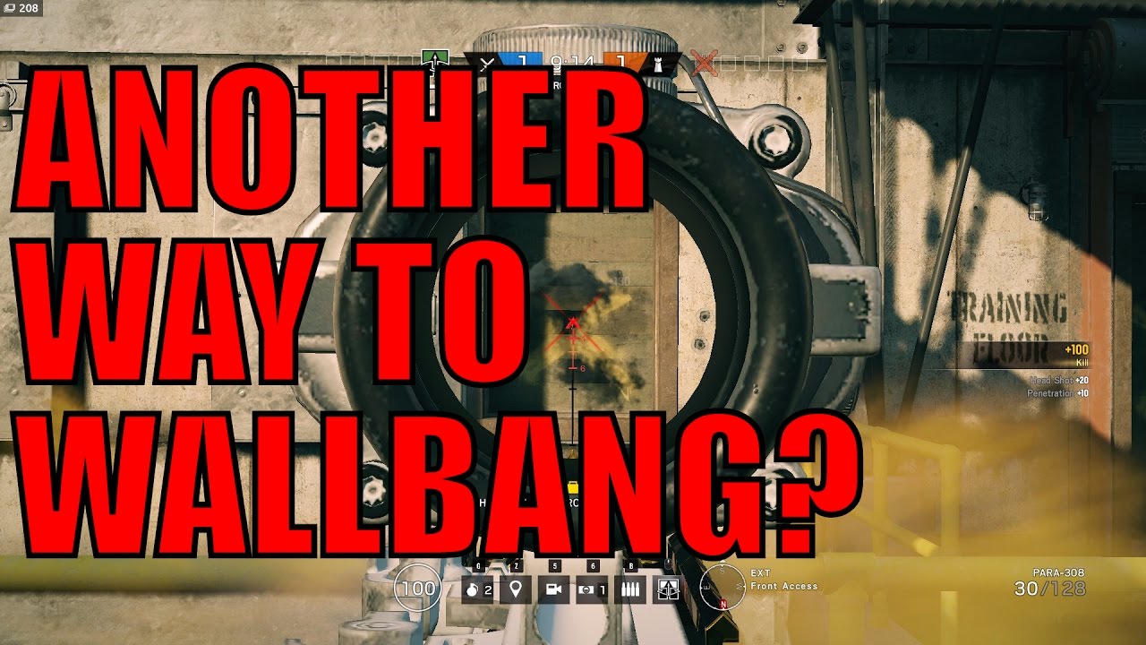 Another way to wallbang ? - Rainbow Six Siege w/Serenity17