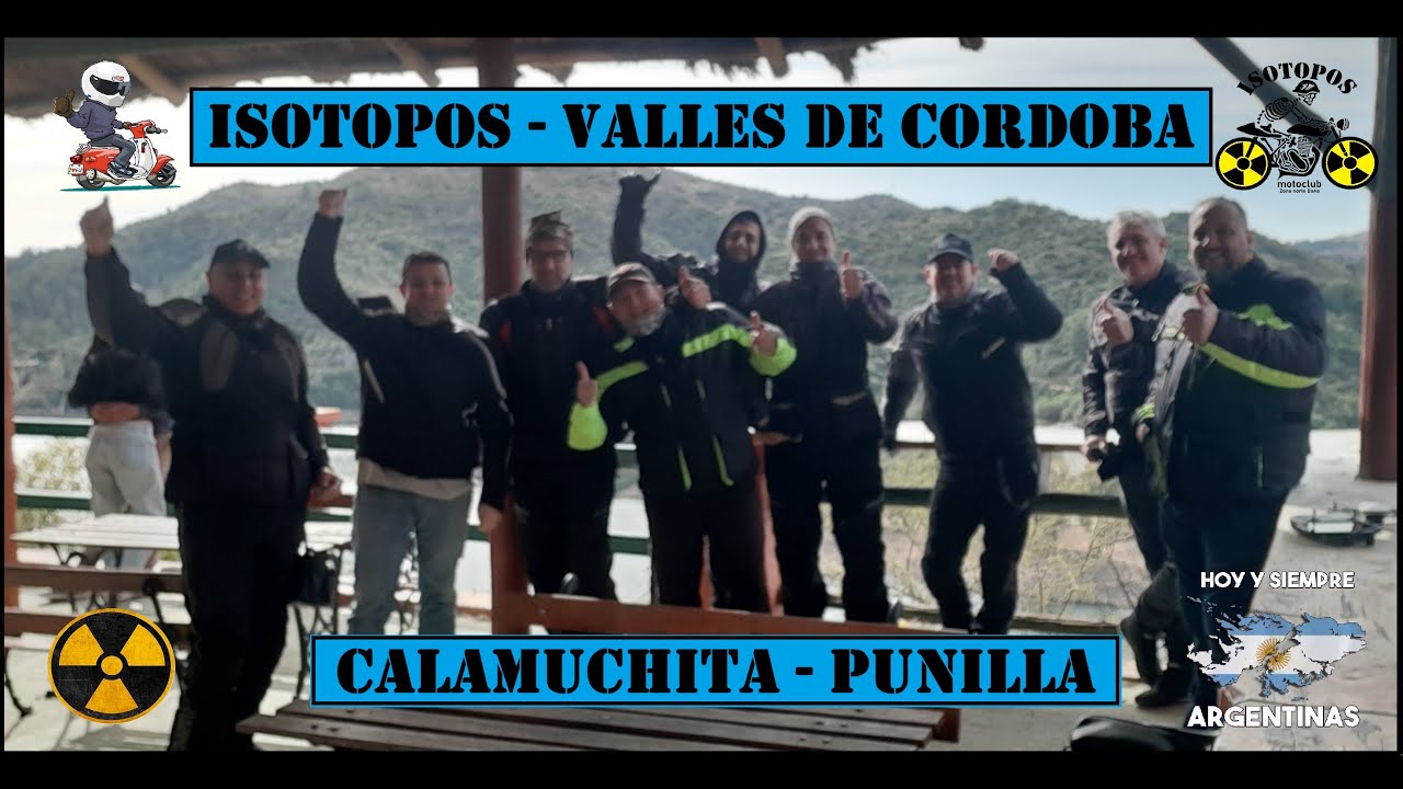 Isotopos en Córdoba, parte 2, Valle de Calamuchita