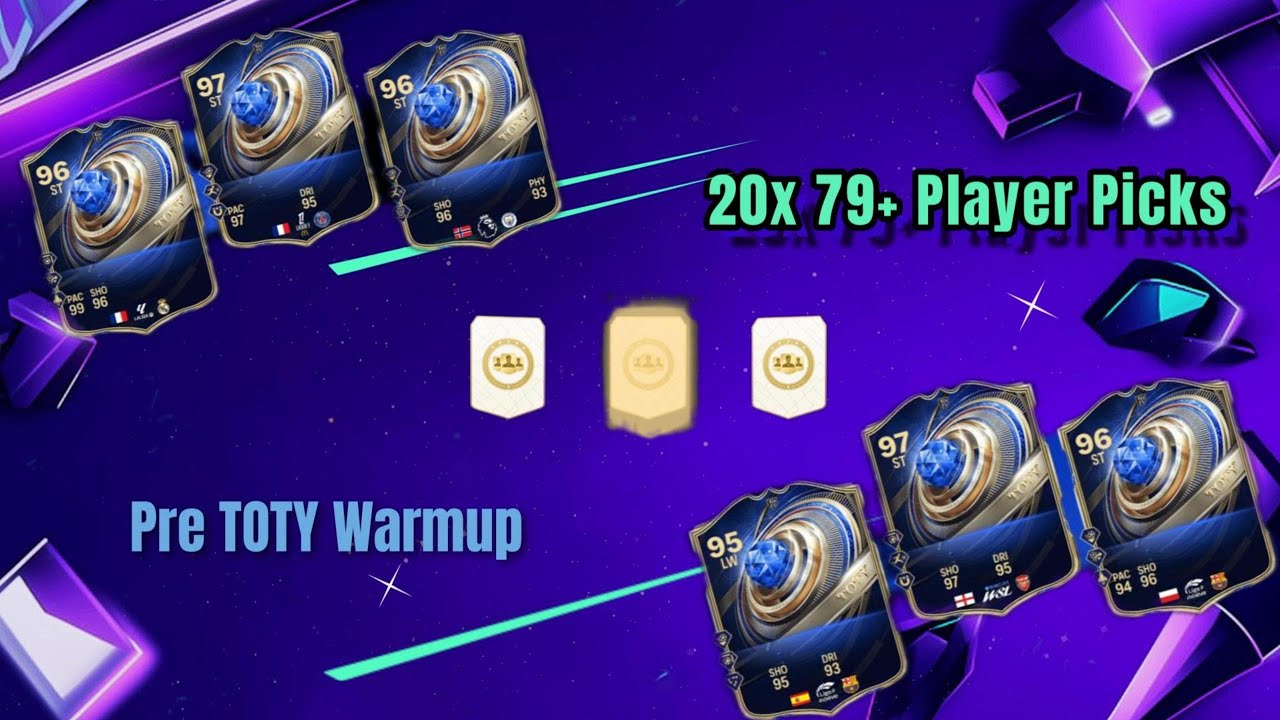 EA Sports FC26 | TOTY Warmup SBC | 20x 79+ Player Picks