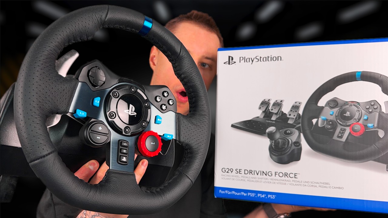 ЛУЧШИЙ ИГРОВОЙ РУЛЬ для PlayStation - Logitech G29 SE