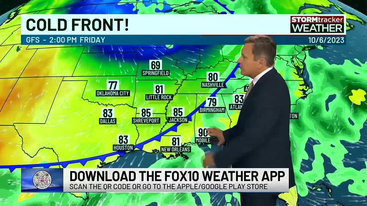Next Weather for Wednesday, Oct. 4, 2023 from FOX10 News