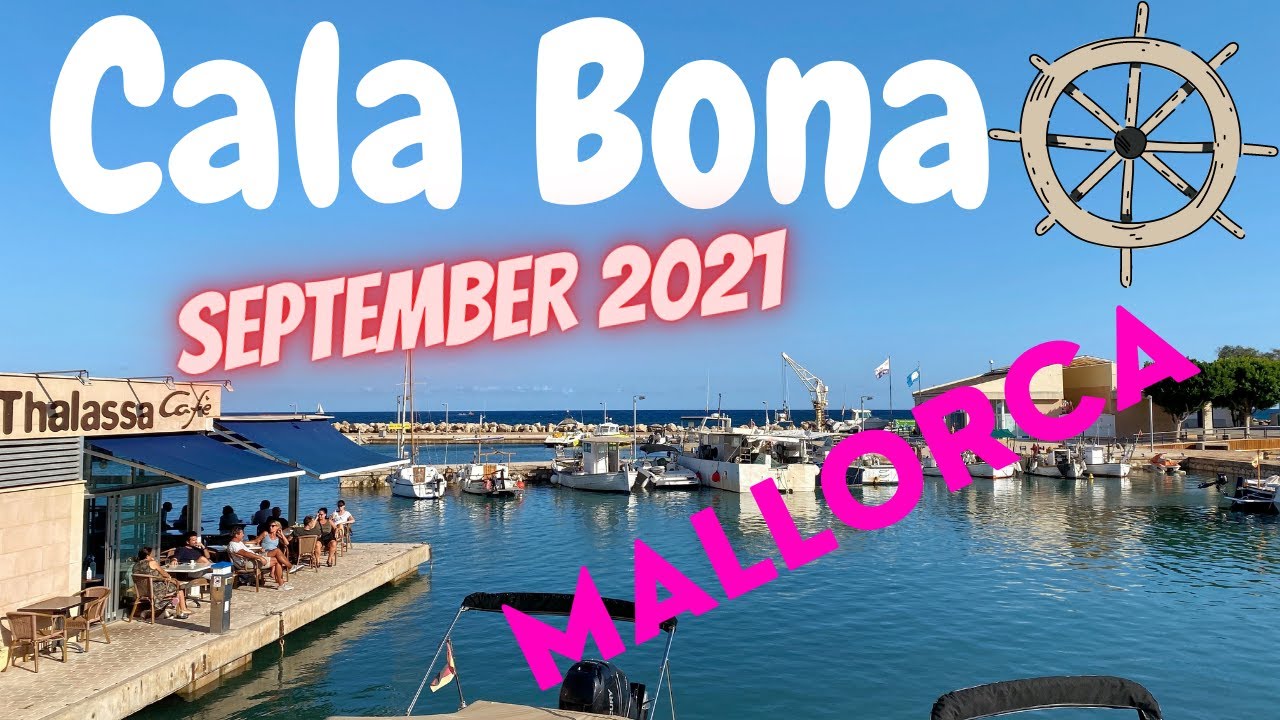 Cala Bona Mallorca im September 2021 🍹🌴| Fischerhafen 🛥| Hafencafe  Thalassa / Restaurant Panetosto