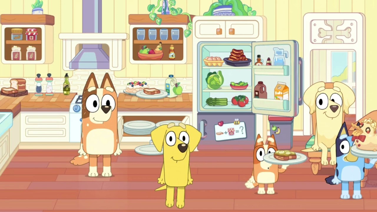 Bluey and Lucky&rsquo;s Family Cook Together!