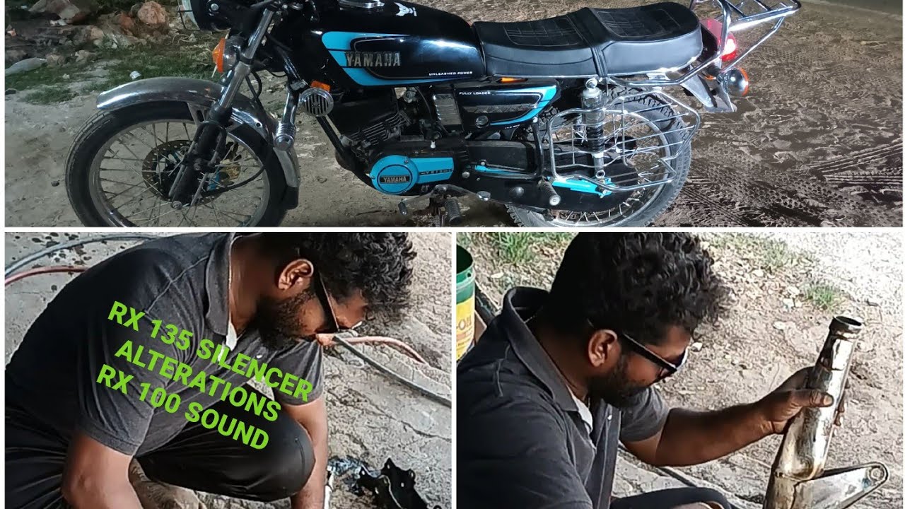 RX 135 SILENCER SOUND ALTERATIONS RX 100 SOUND
