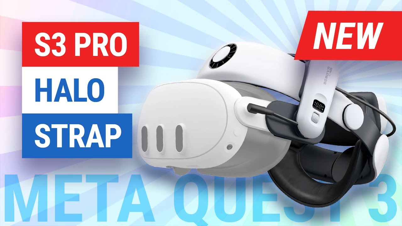 BOBOVR S3 Pro Halo Strap for Meta Quest 3 Review