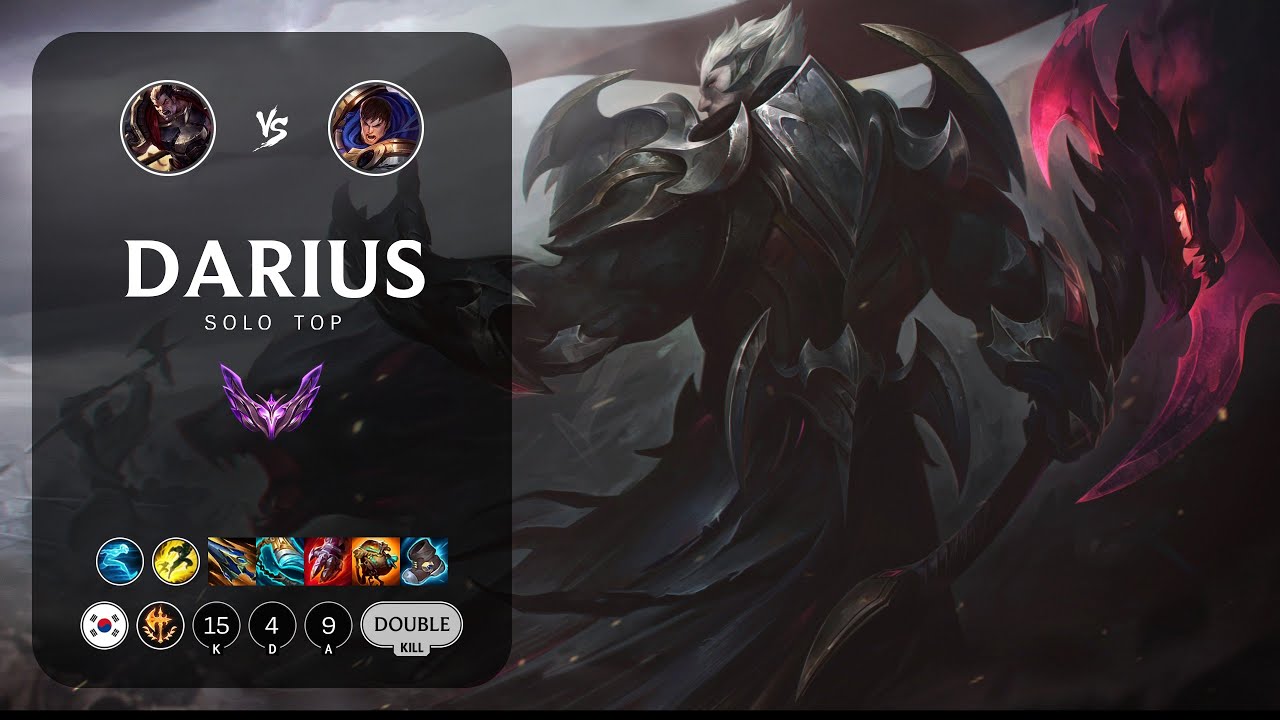 Darius Top vs Garen - KR Master Patch 14.2