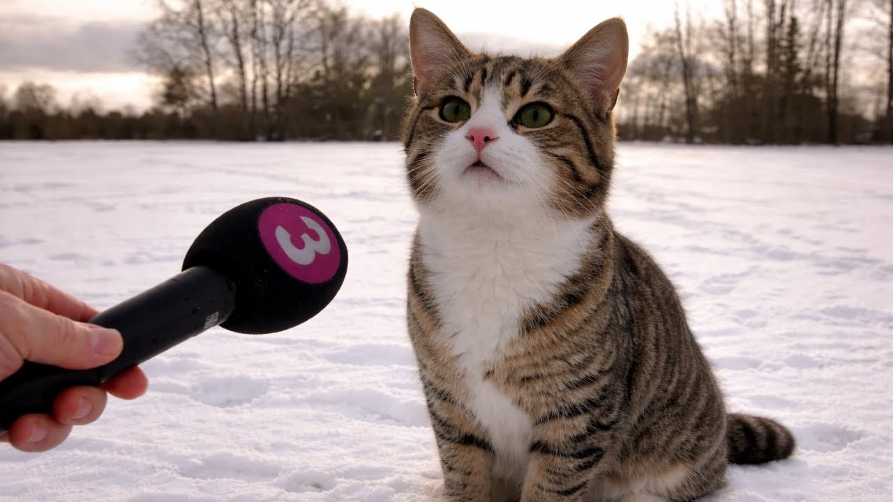 You Won’t Believe How This Cat Responded to the Mic 😹