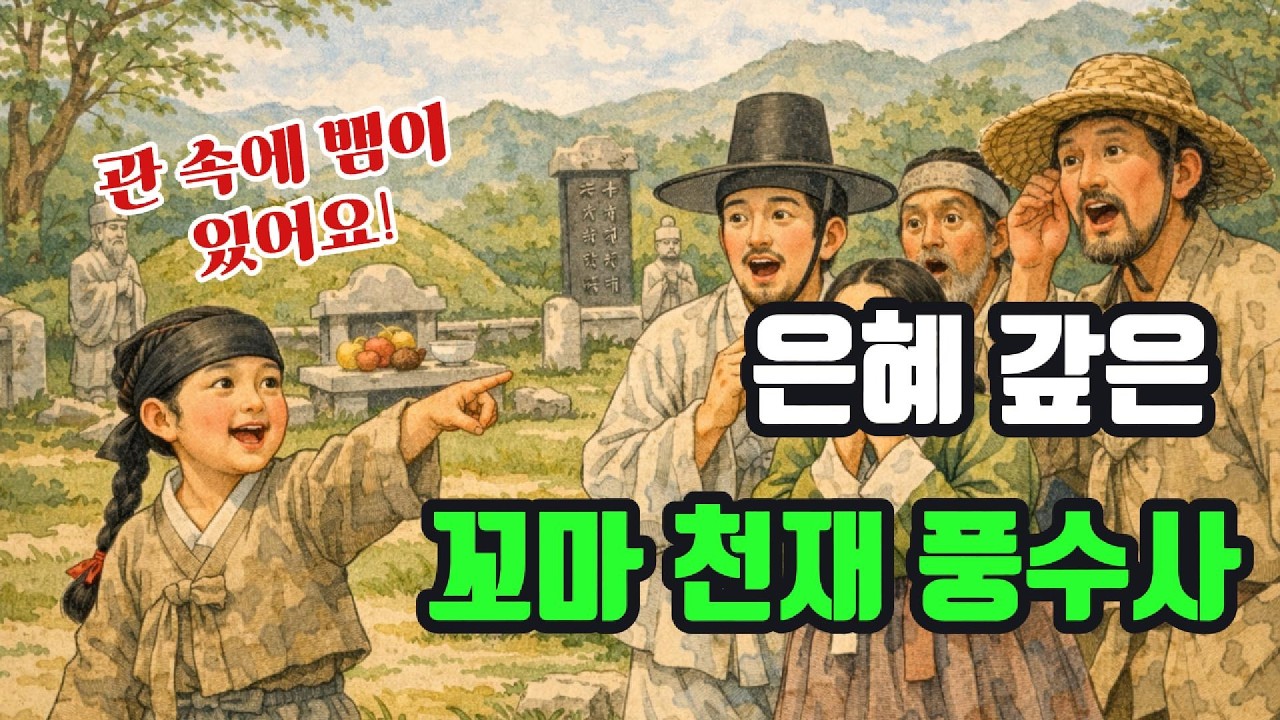 명당을 바꿔치기한 꼬마 천재 풍수지리사 이야기 |야담|설화|전설|민담|옛날이야기|재밌는이야기|오디오북